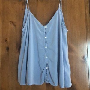 Hinge button-front cami